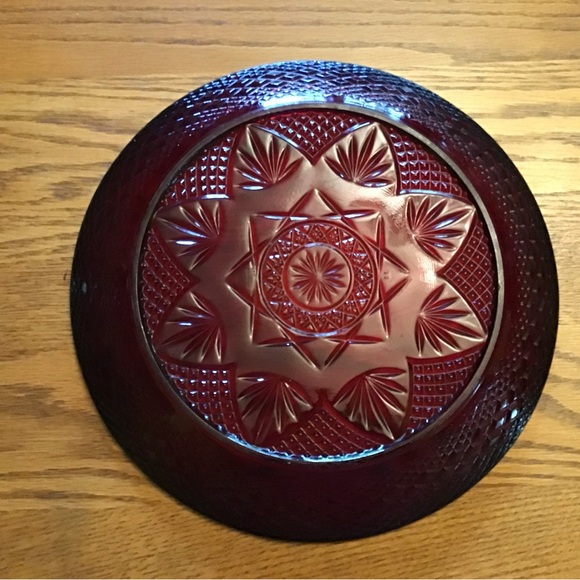 🍽️★❦꒒ik୧⌵♡⌵N୧w❦★ AUCTION PRICE Antique Ruby byCRISTAL D'ARQUES-DURAND👩🏻‍⚖️ - Picture 5 of 7